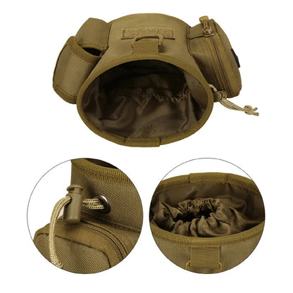 Portable Dog Treat Bag Outdoor Dog Treat Pouch For Training Feeding Bag Large Capacity Pet Trainer Waist Bag Dog Supplies